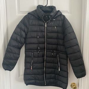Rainforest Black Puffer Jacket